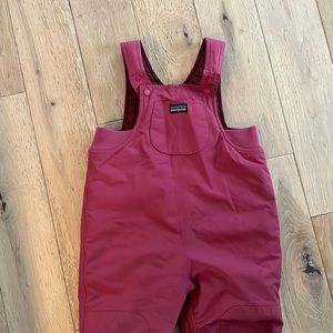 Girl Patagonia Pink Snow Pant Bib 3T